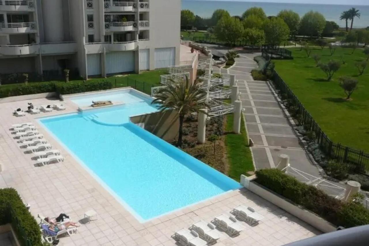 شقة "T2 "Antibes Les Pins 3" Air Conditionned Sea View With Parking And Pool" المظهر الخارجي الصورة