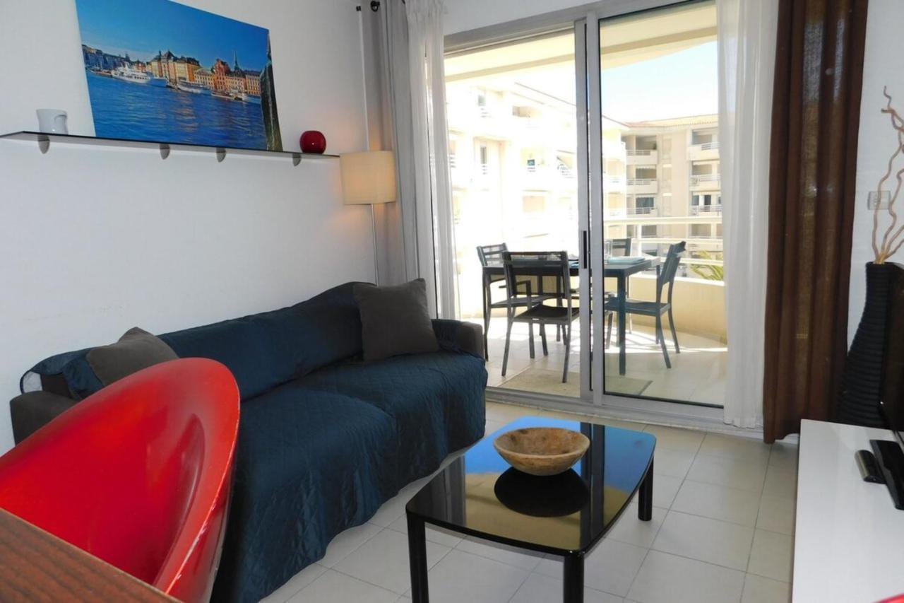 شقة "T2 "Antibes Les Pins 3" Air Conditionned Sea View With Parking And Pool" المظهر الخارجي الصورة